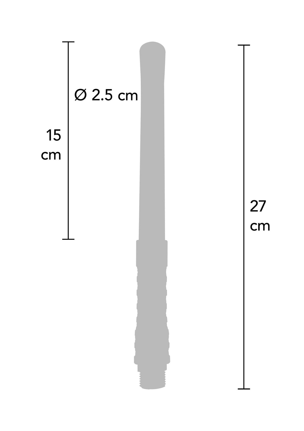 Der Geysir Anal Douche 15 cm