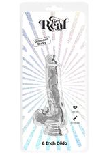 Clear Dildo TPE 16 cm