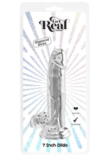 Klarer Dildo TPE 18 cm