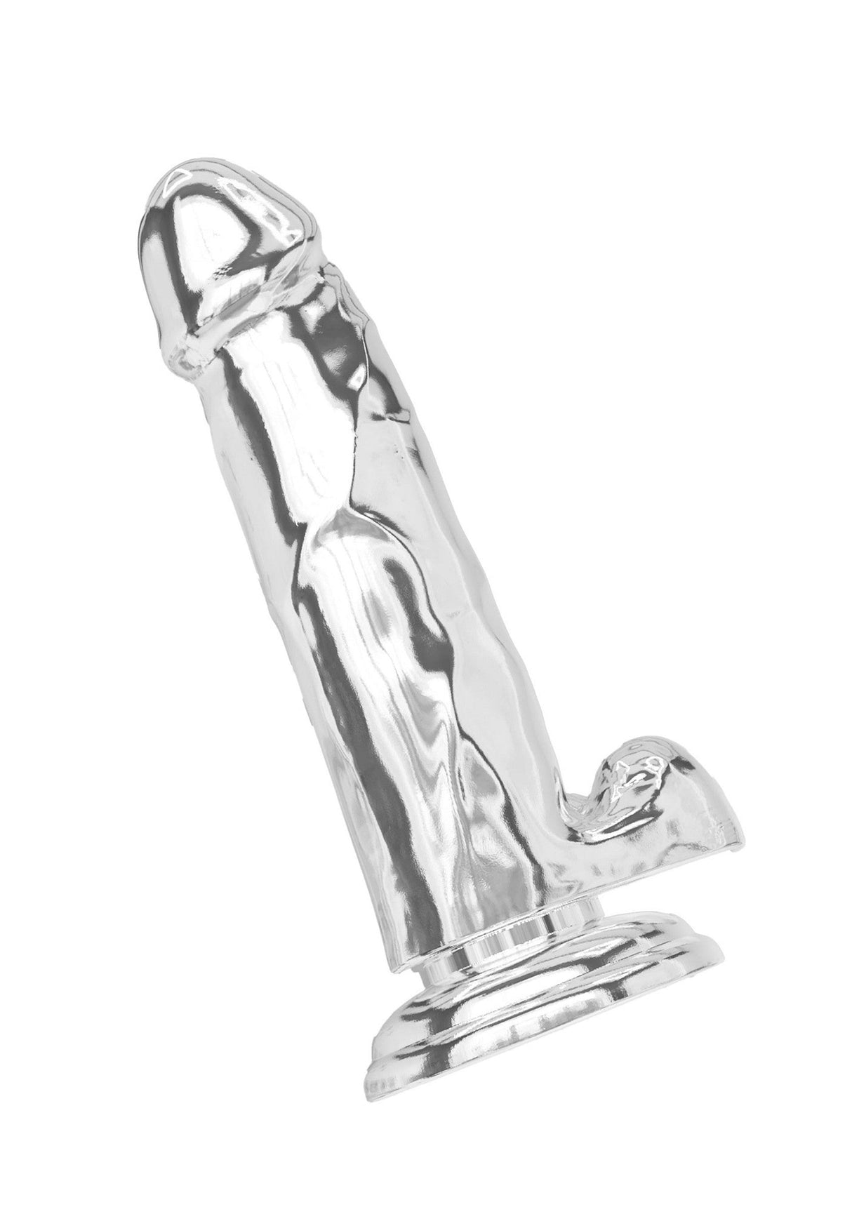 Klarer Dildo TPE 18 cm