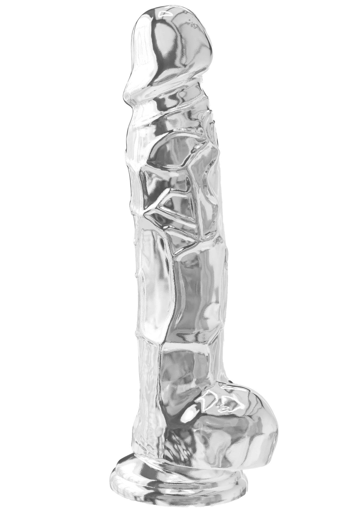 Klarer Dildo TPE 22,5 cm