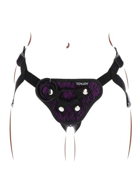 Strap-On Lace Harness