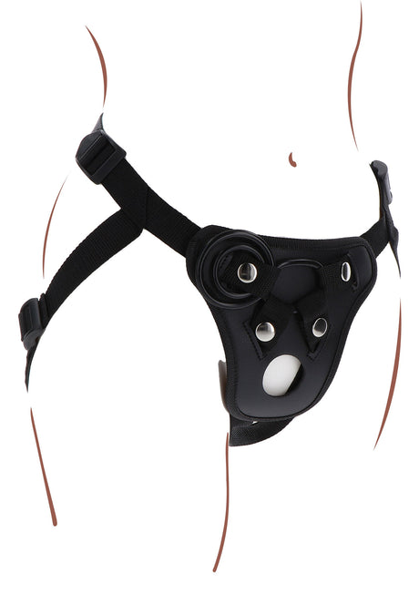 Strap-On Pleasure Hole Harness