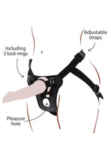 Strap-On Pleasure Hole Harness