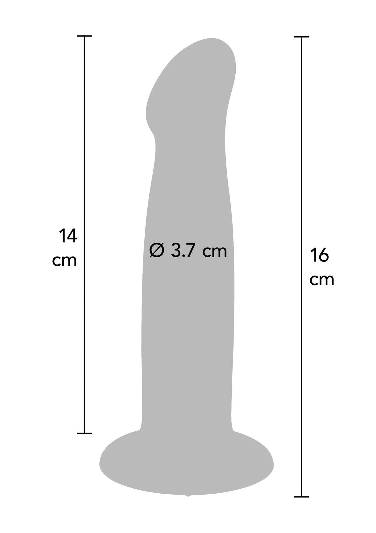 Harness Dong Goodhead Silicone 16 cm