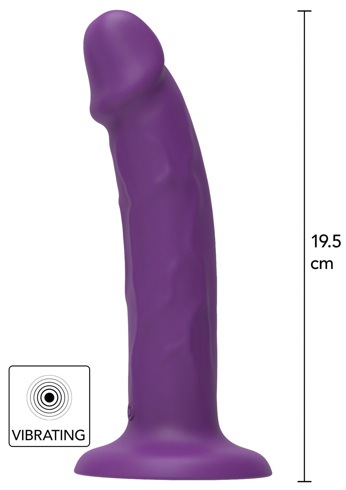 Harness Dong Vibrating Silicone 19,5 cm