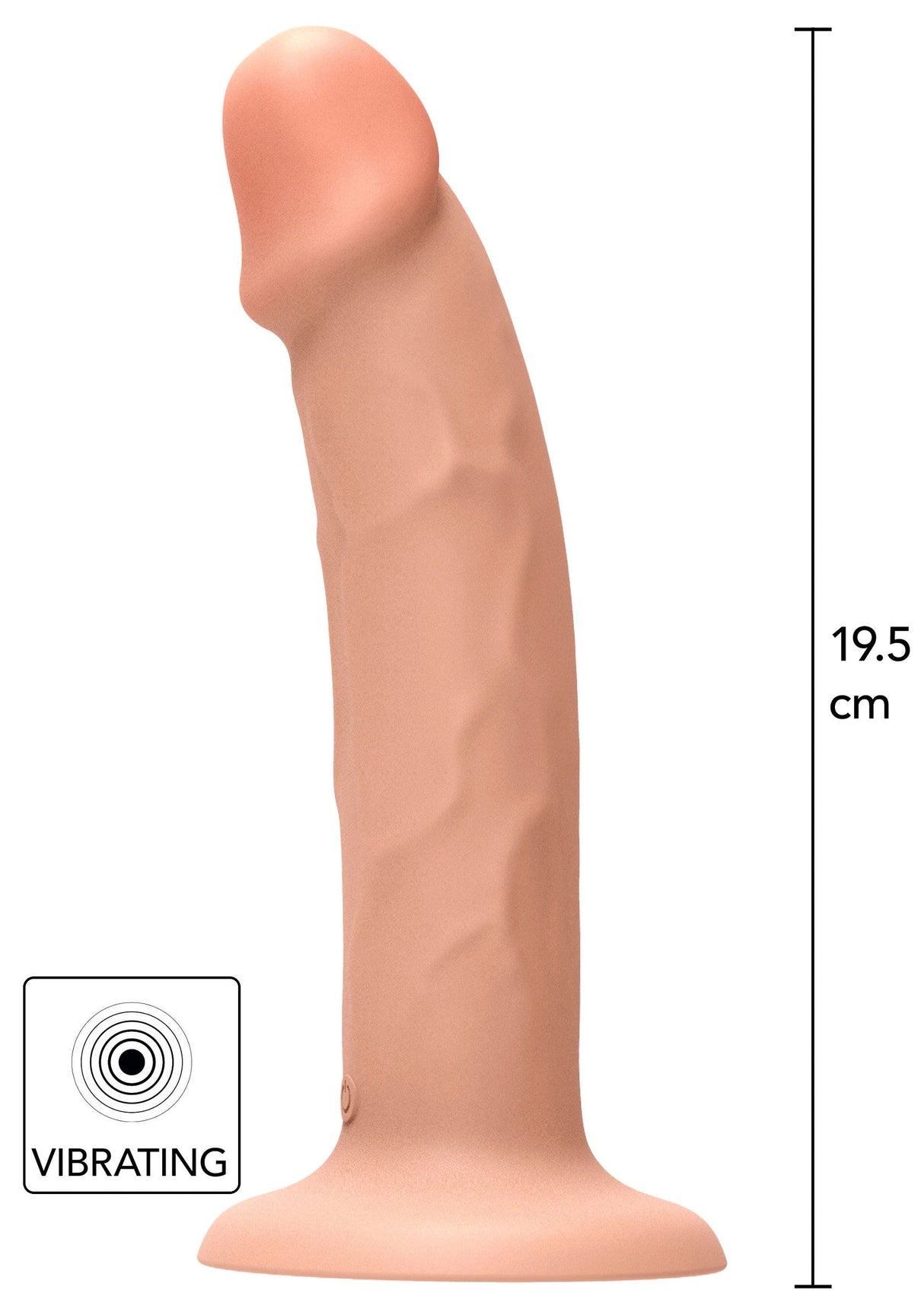 Harness Dong Vibrating Silicone 19,5 cm