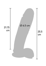 Dildo PVC 25.5 cm