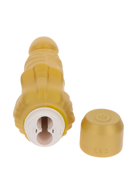 Gold Dicker Stim Vibrator 22 cm