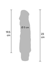 Dual Density Vibrator TPE 23 cm