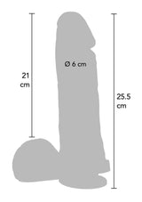 Extreme XL Dildo PVC 25.5 cm