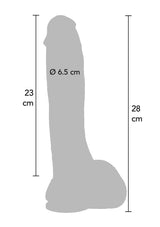 Extreme XXL Dildo PVC 28 cm