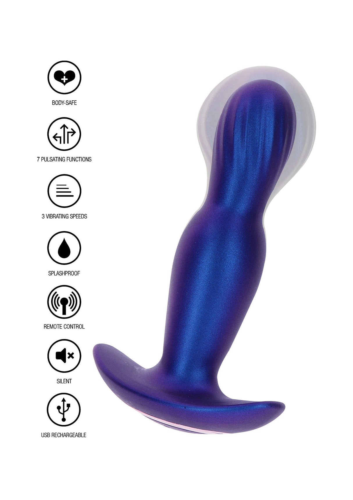 The Stout Inflating Vibrating Plug