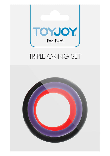 Triple Rings Multicolor 3 pcs