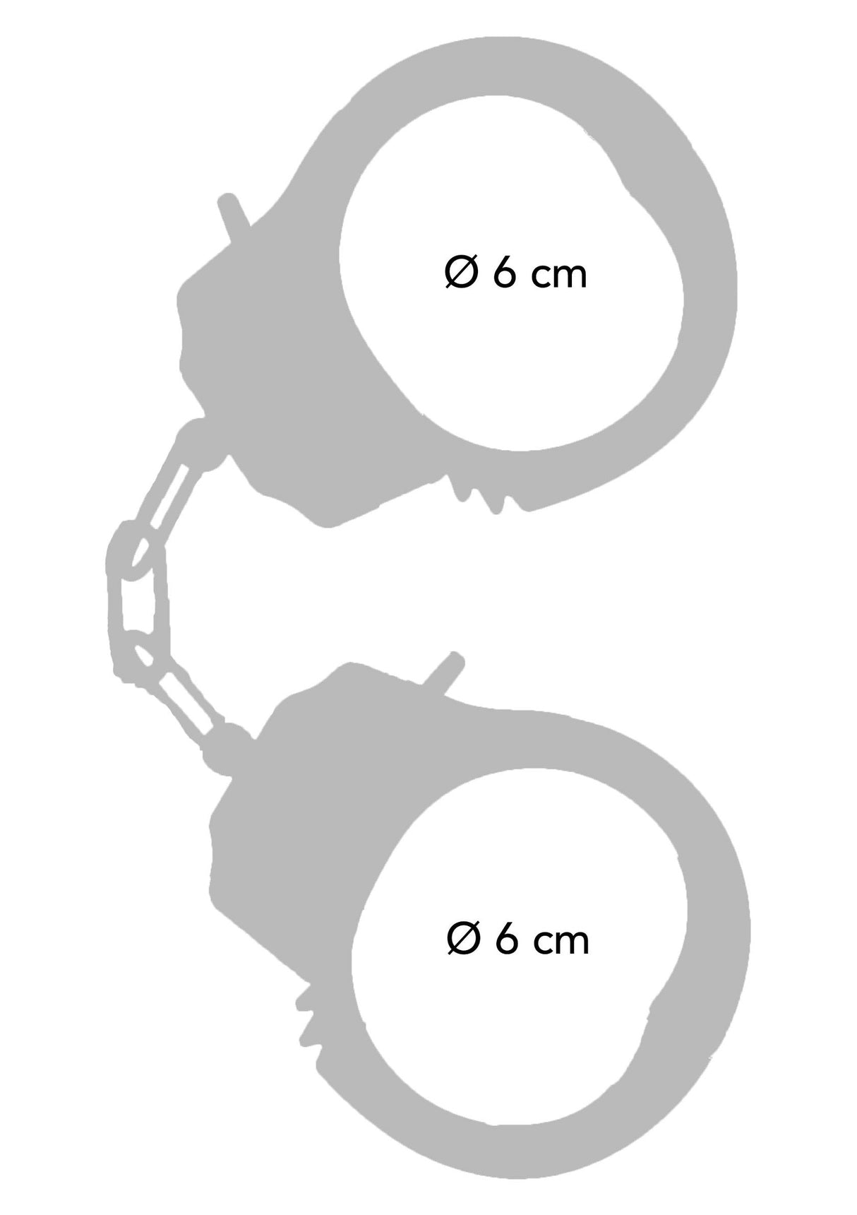 Metall-Handschellen