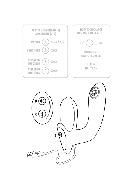 Mustang Prostate Massager