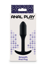 Glatter Anal Plug Klein
