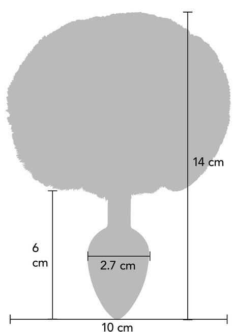 Bezaubernder Bunnytail Buttplug