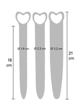 Silicone Vaginal Dilators 3pcs