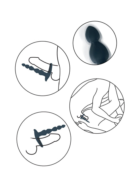 Elixer vibrerende dubbele penetrator