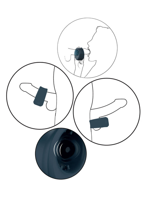 Zephyr Pulsierender Stroker & C-Ring