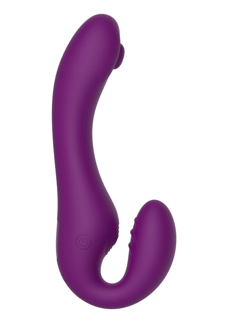 Strapless Strap-On Pulse Vibrator