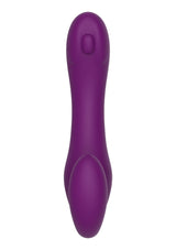 Strapless Strap-On Pulse Vibrator