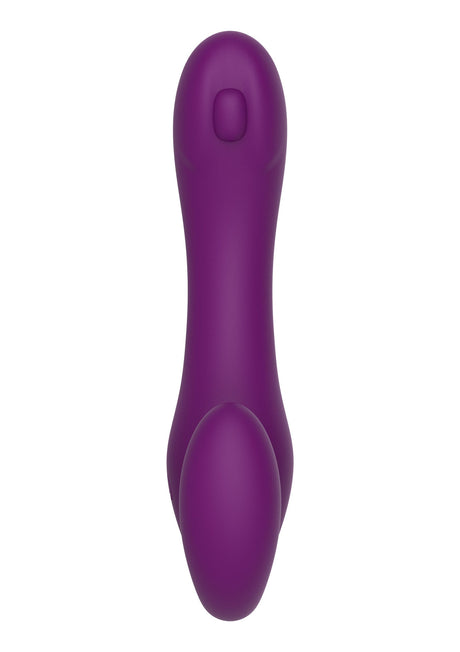 Strapless Strap-On Pulse Vibrator