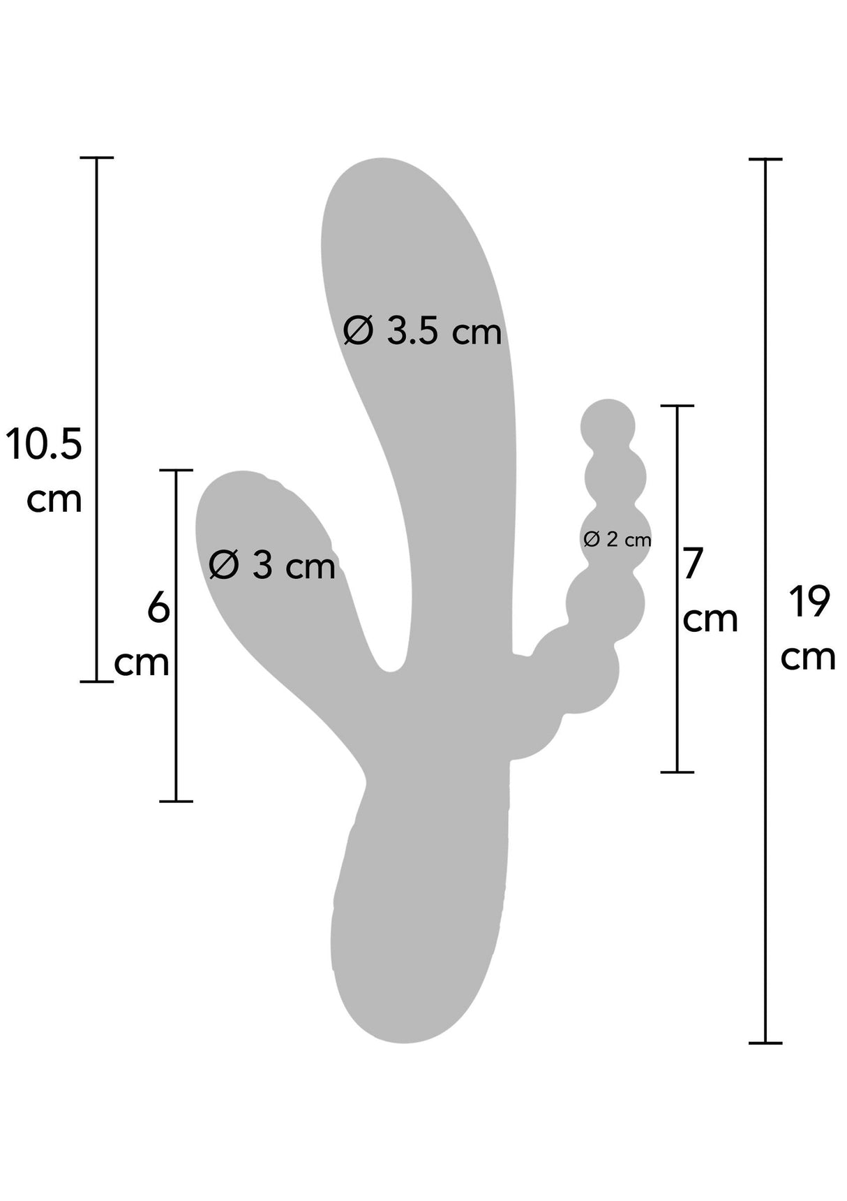 Triple Love Vibrator