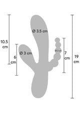 Triple Love Vibrator