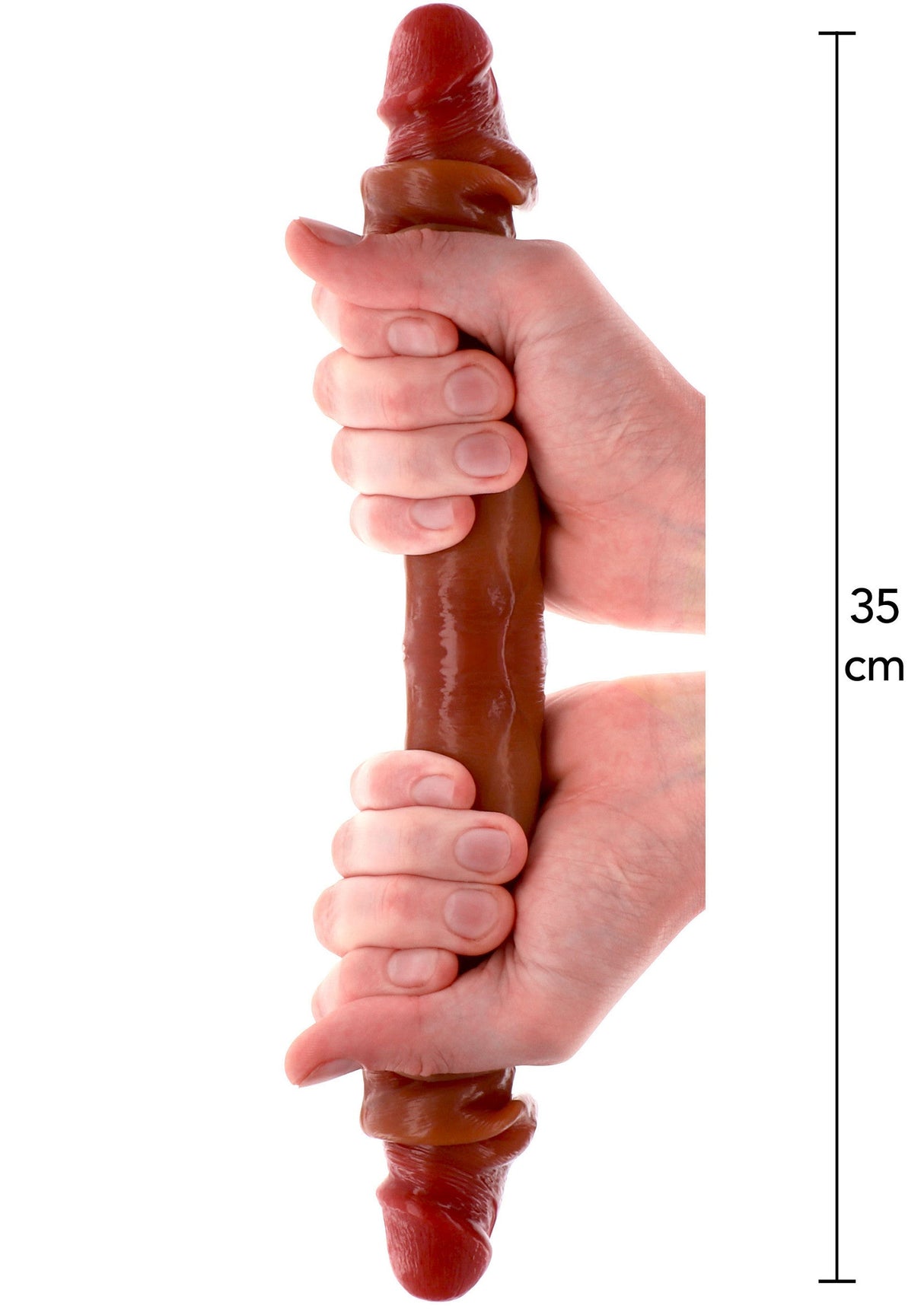 Foreskin Double Dong Silicone 35 cm
