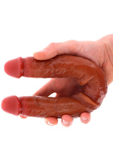 Foreskin Double Dong Silicone 35 cm