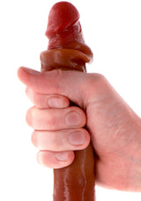 Foreskin Double Dong Silicone 35 cm