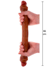 Foreskin Double Dong Silicone 46 cm