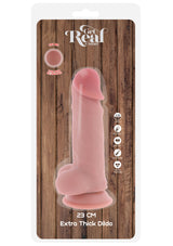 Deluxe Dual Density Thick Dildo TPE 23 cm
