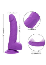 Neon Silicone Studs 6 inch