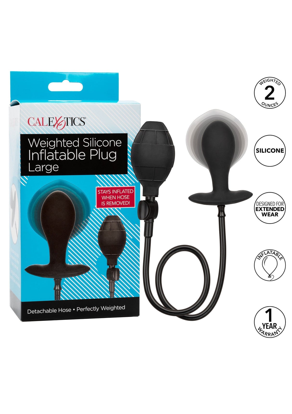 Weighted Inflatable Plug Large