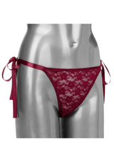 Remote Control Lace Thong Set