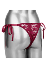 Remote Control Lace Thong Set