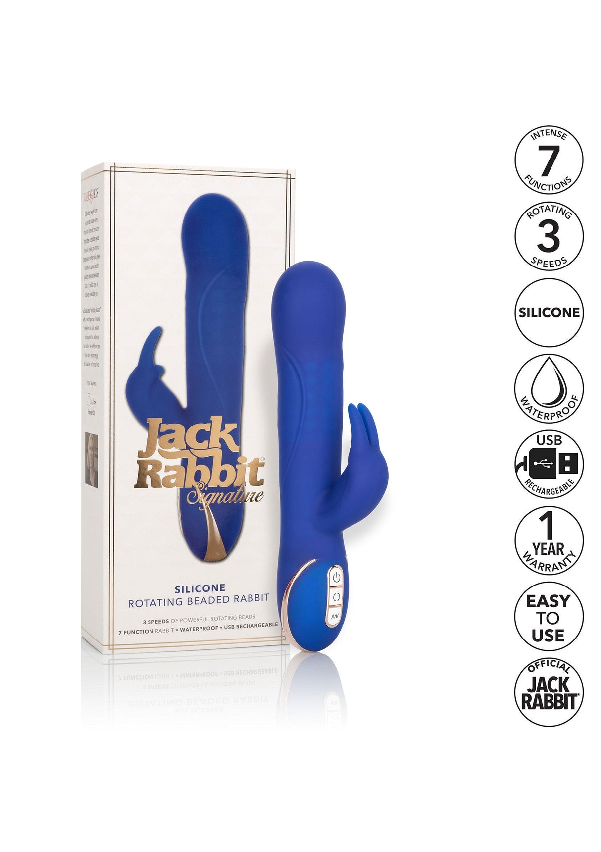 Silicone Rotating Rabbit