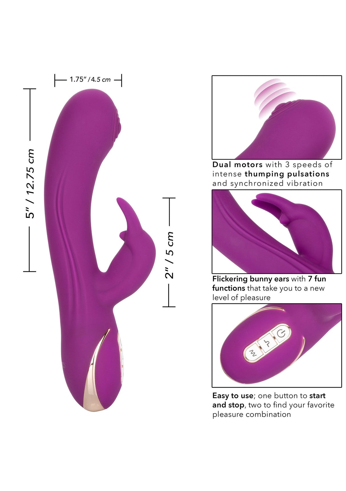 Silicone Thumping Rabbit