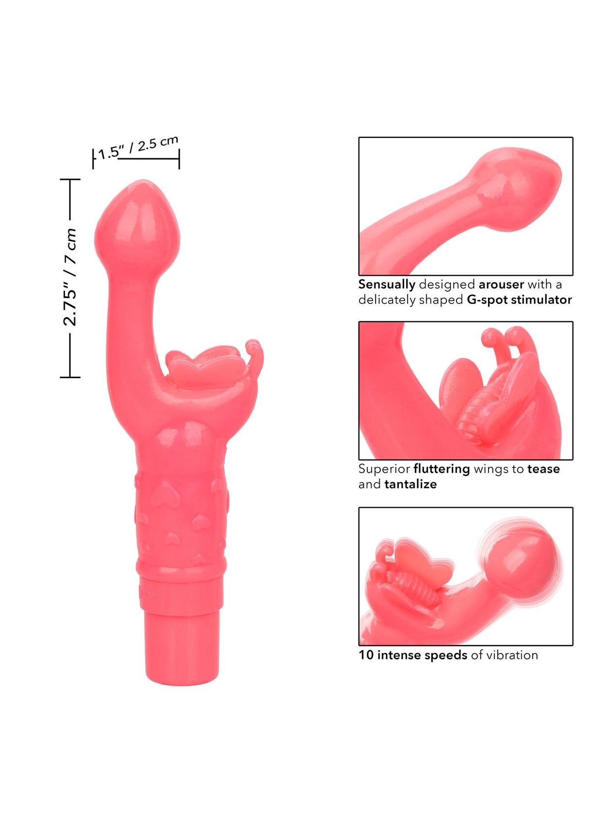 Wiederaufladbarer Schmetterlingskuss