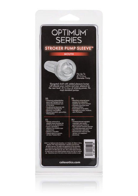 Stroker Pump Sleeve Mouth