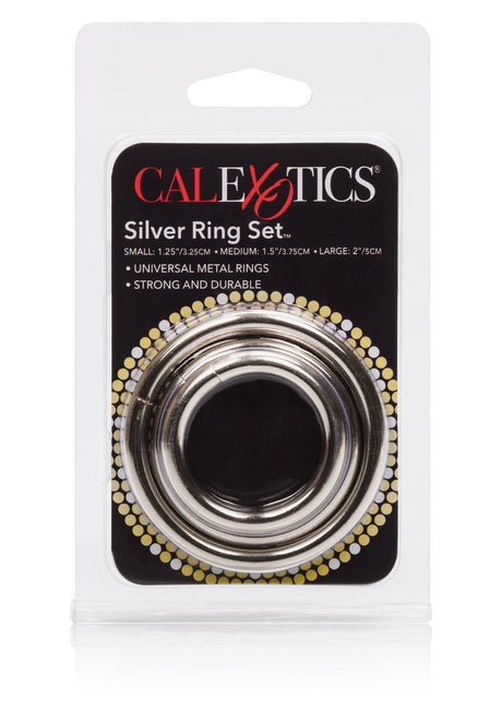 Silver Ring 3 Piece Set