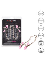Crystal Chain Nipple Clamps