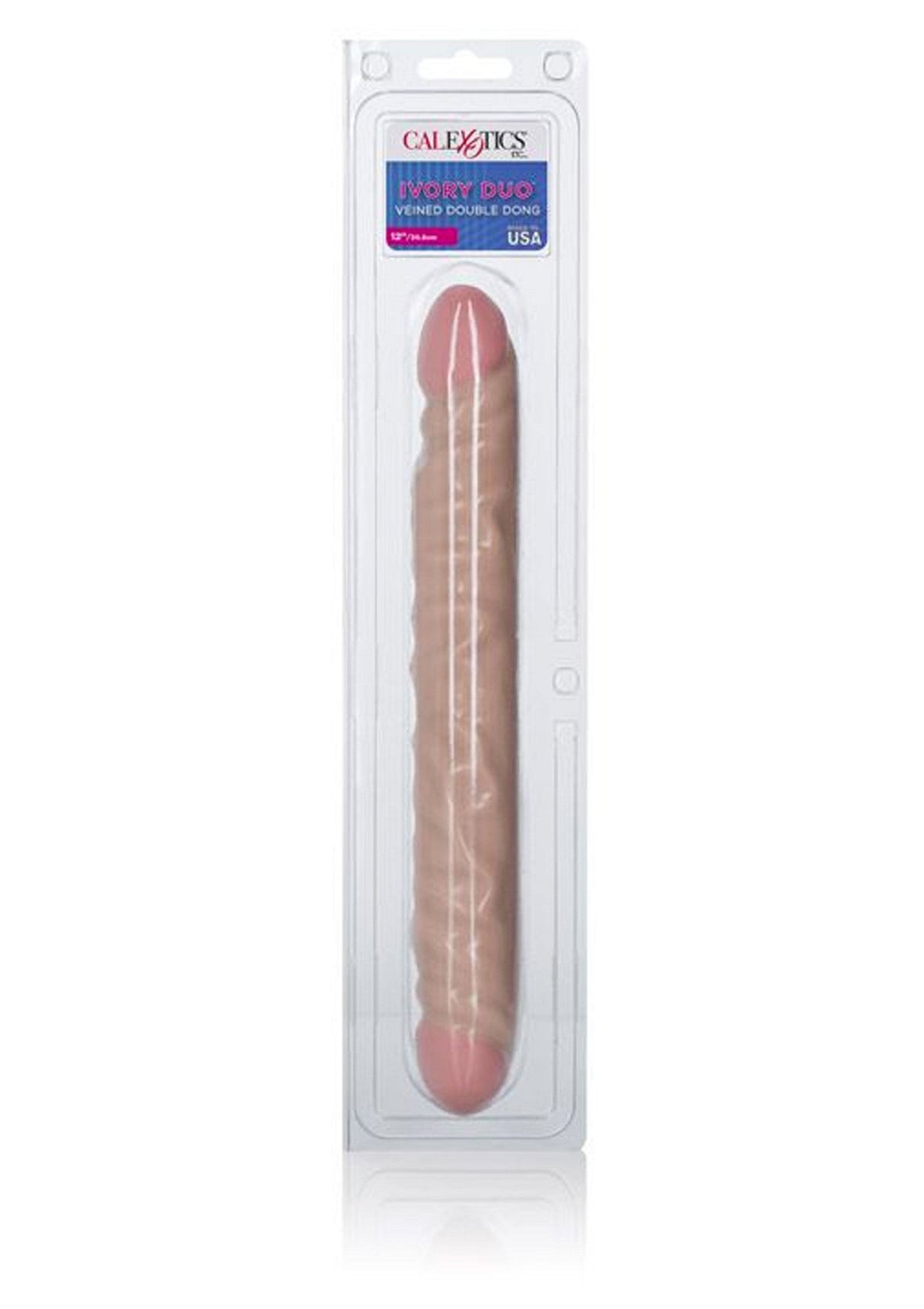 Veined Double Dong 12 inch