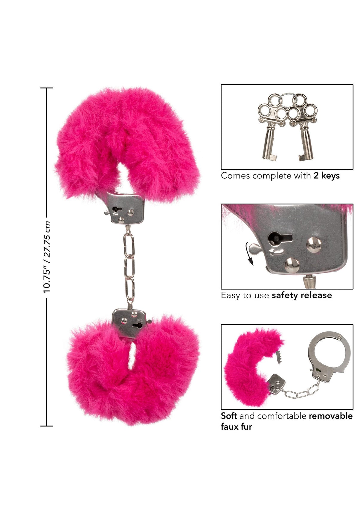 Ultra flauschige Pelzstulpen