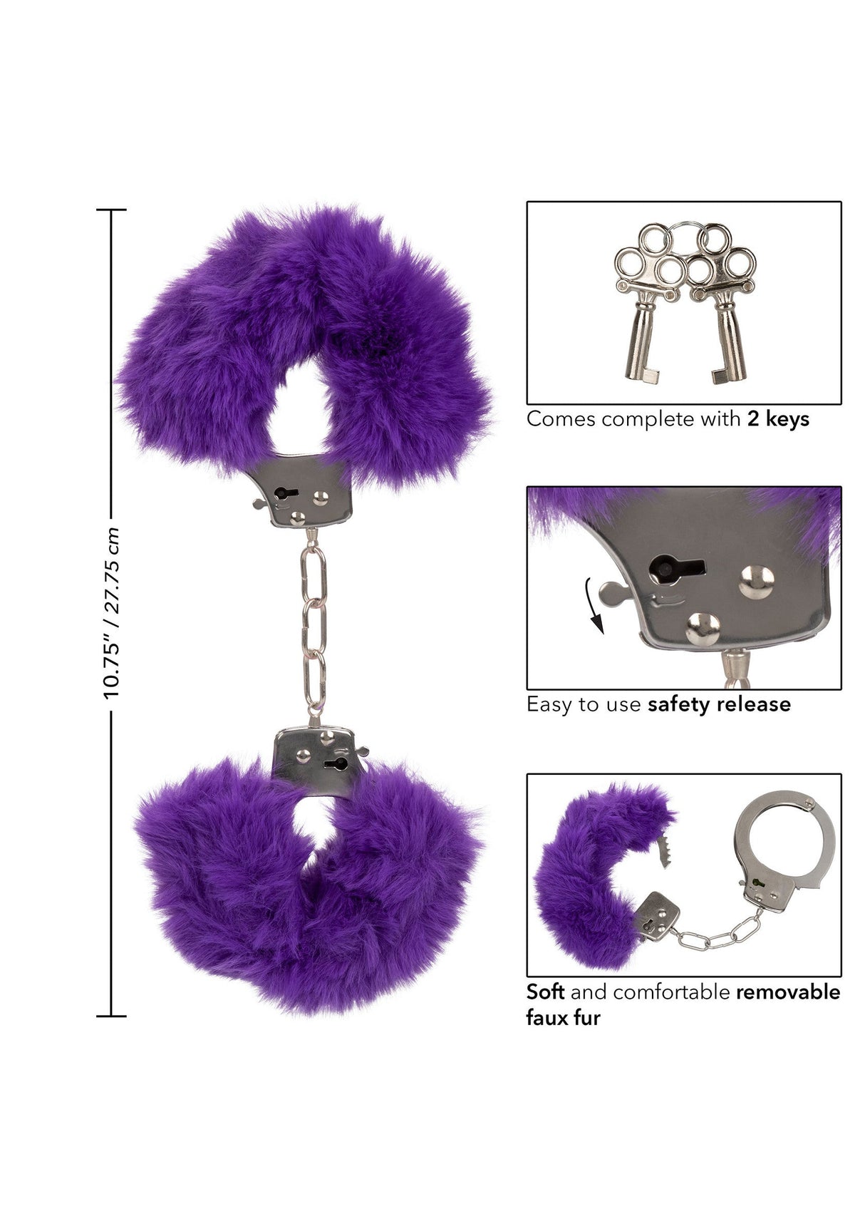 Ultra flauschige Pelzstulpen