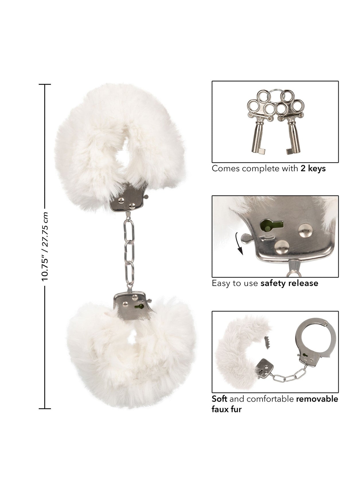Ultra flauschige Pelzstulpen