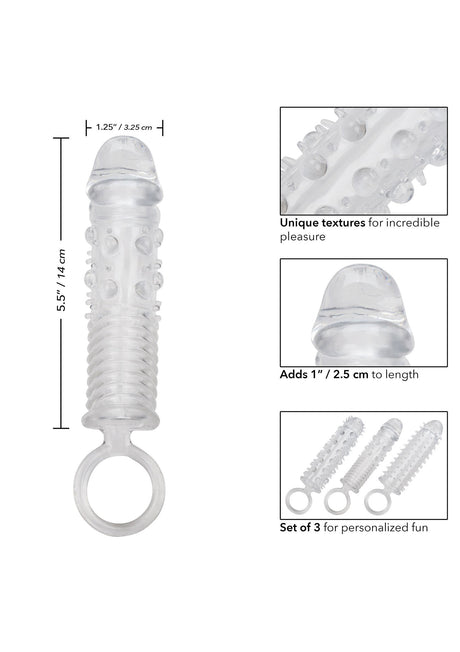 Textured Extension Set 3 pcs